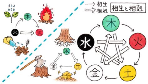 相生と相剋|第24回 木火土金水の正しい関係（相生と相剋） 